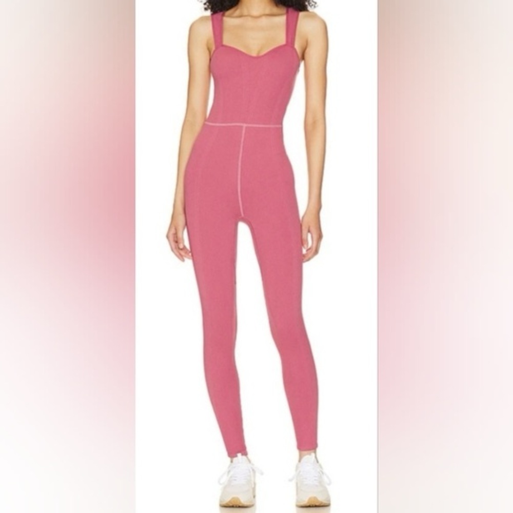 Free People “Woodrose” High Fidelity Onesie Jumpsuit, XS/S